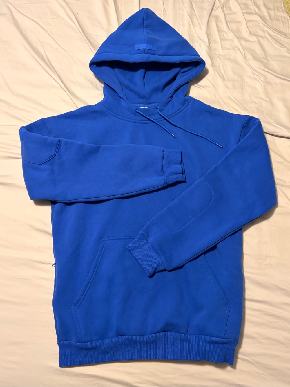 COMFRT  cobalt blue DND hoodie